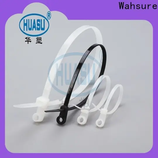 Wahsure self locking industrial cable ties suppliers for wire 1