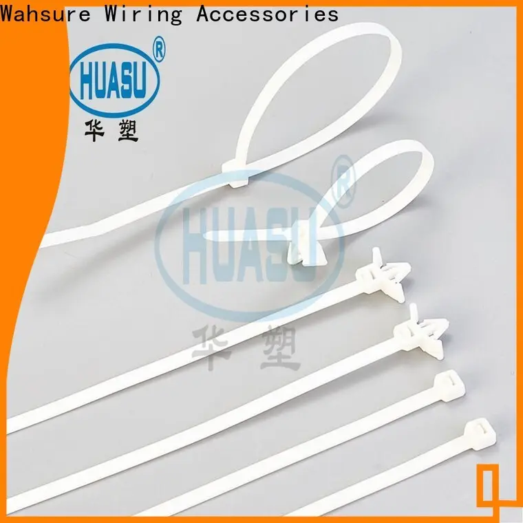 Wahsure custom cable ties company for industry 1