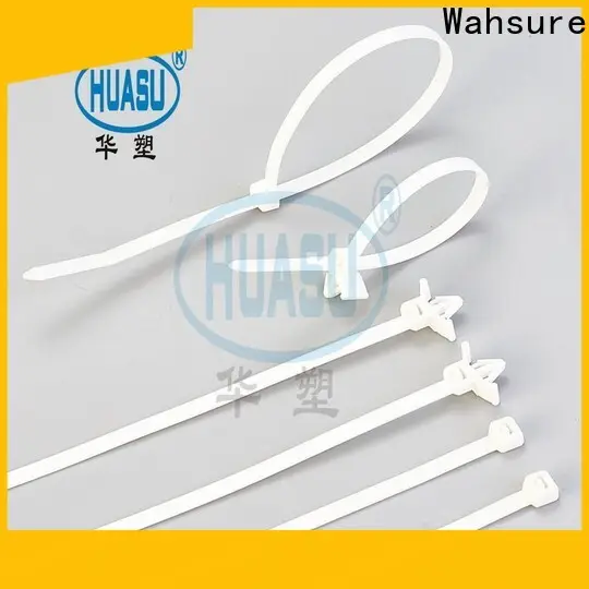 Wahsure clear cable ties company for industry 1