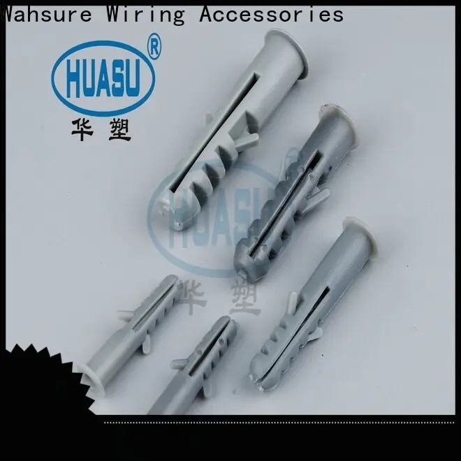 Wahsure plastic wall plugs supply for industry 1