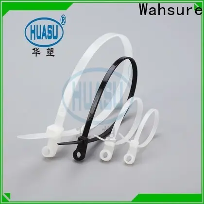 Wahsure latest clear cable ties supply for wire 1