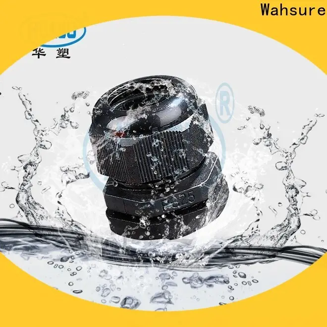 Wahsure custom electrical cable glands company for industry 1