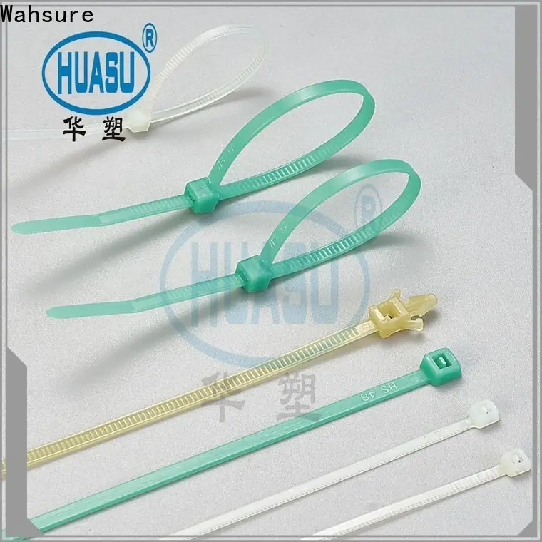 Wahsure self locking cable ties manufacturers for business 1