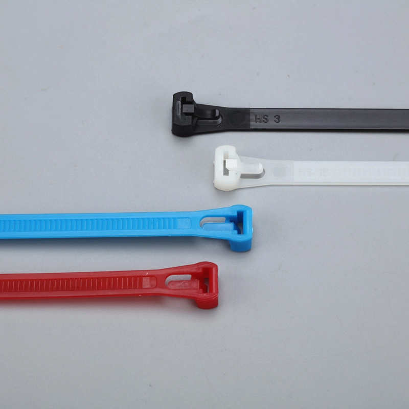 Clear Plastic Releasable Cable Ties Wholesale 1