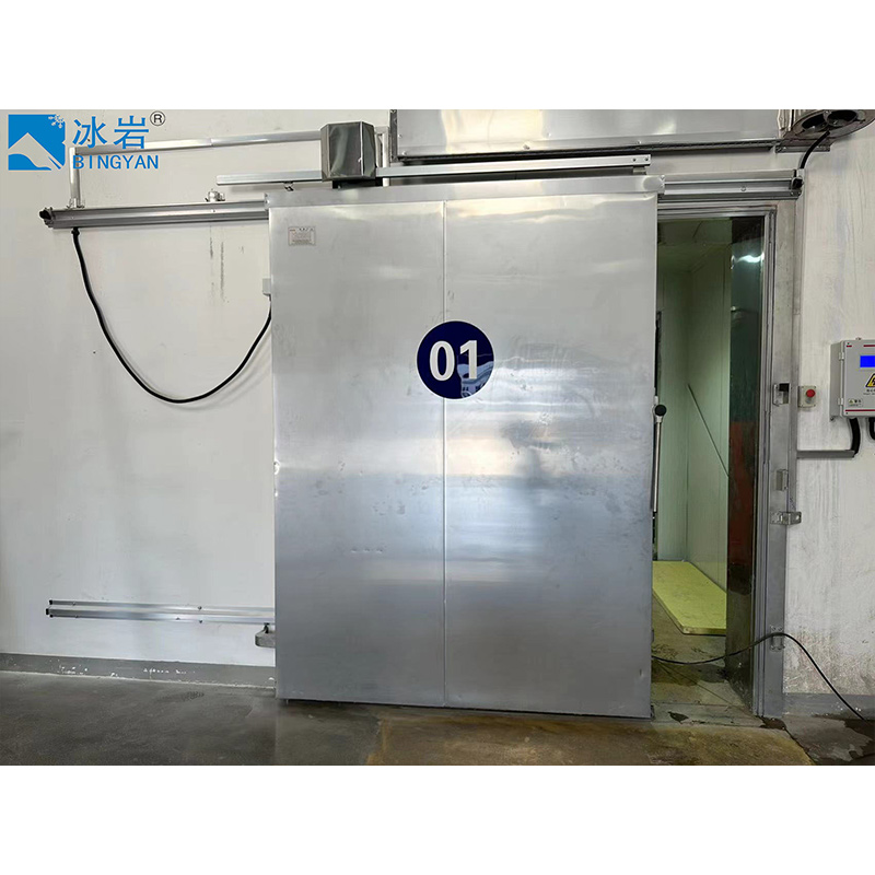 BY Series Electric/Manual Sliding Cold Storage Doors 4