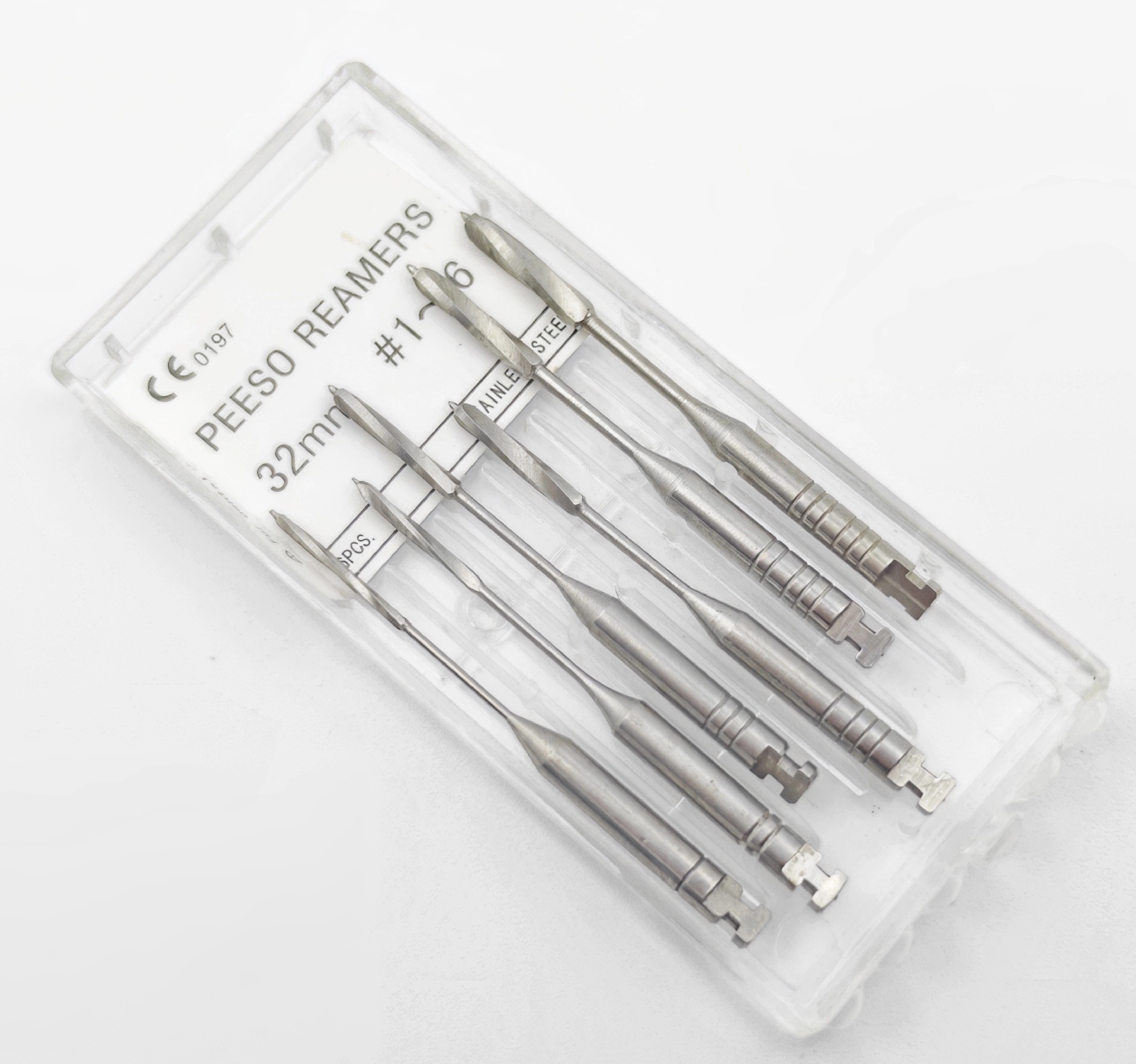 Root canal Reamer / Post preparation drill/  Pesso Reamers instrument for root canal treatment and post-core restoration. 1