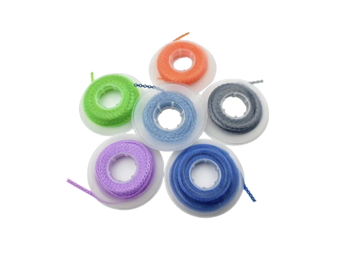 Orthodontic Power Chain, Dental Elastic Chain Rubber Ligature for Braces 1