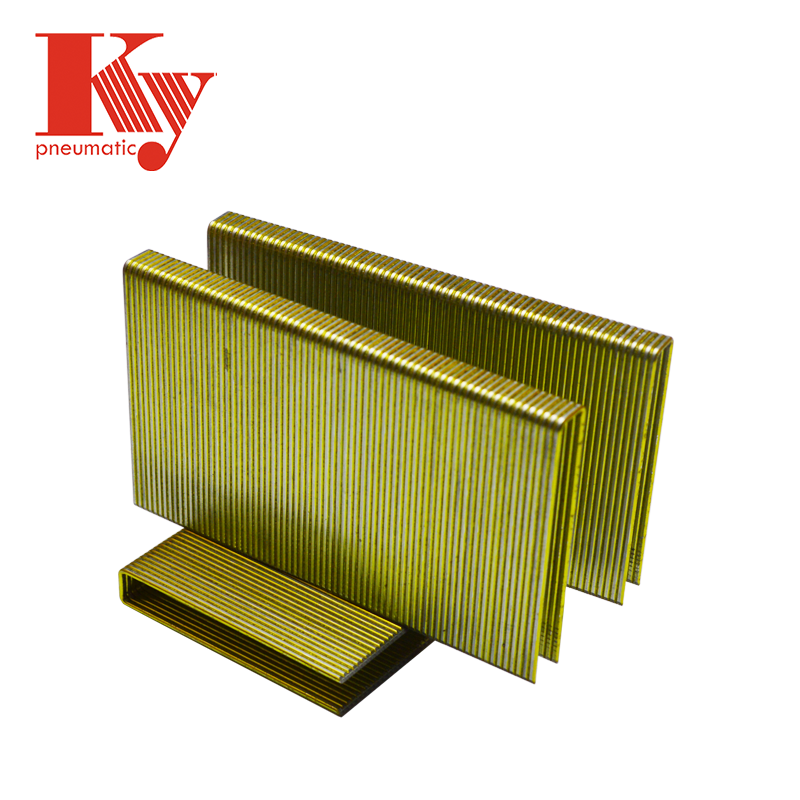 KY - Graffette resistenti a forma di U con corona media per legno 100/45 100 (8N) graffette 7