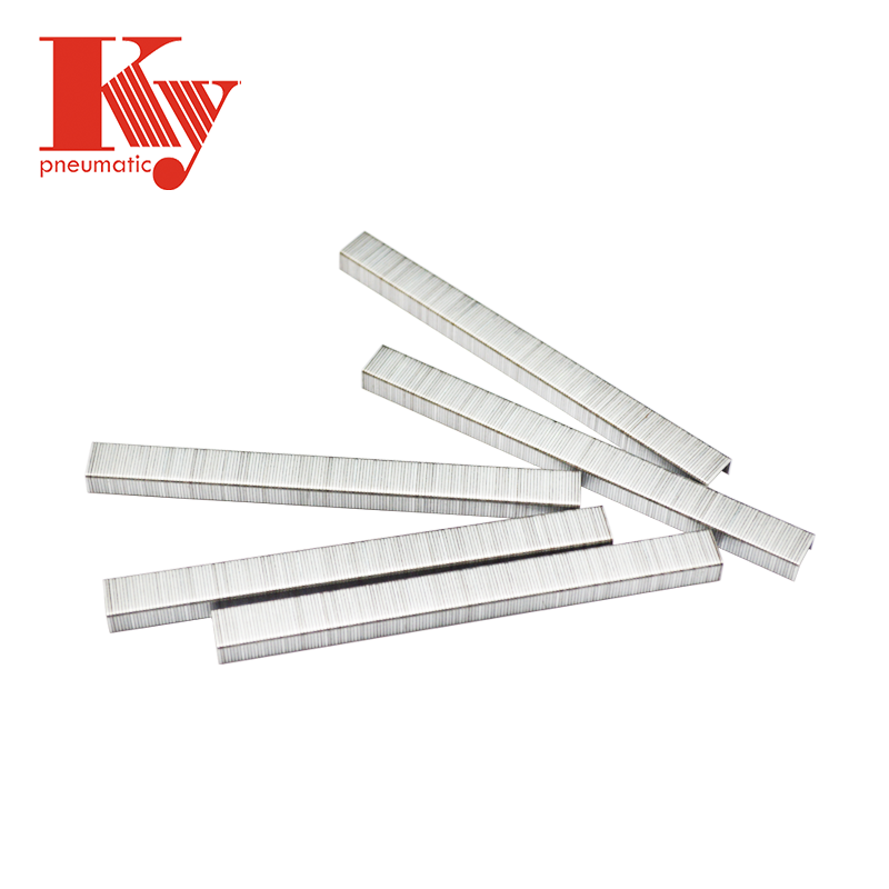 KY - Gauge 22 Galvanized Wire Staple Furniture Staple 12f Series 1210f 12F staples 5