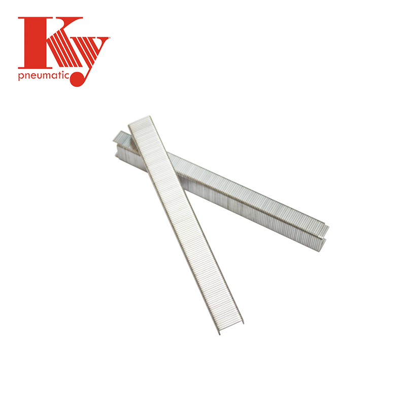 KY - Factory Supplies 21ga Staple 80 Series Galvanized Clavos Wood Staple 8008 80 staples 7