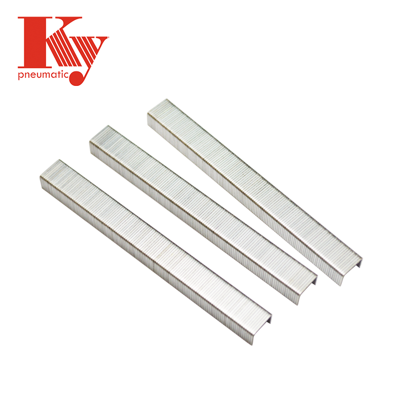 KY - Factory Supplies 21ga Staple 80 Series Galvanized Clavos Wood Staple 8008 80 staples 4