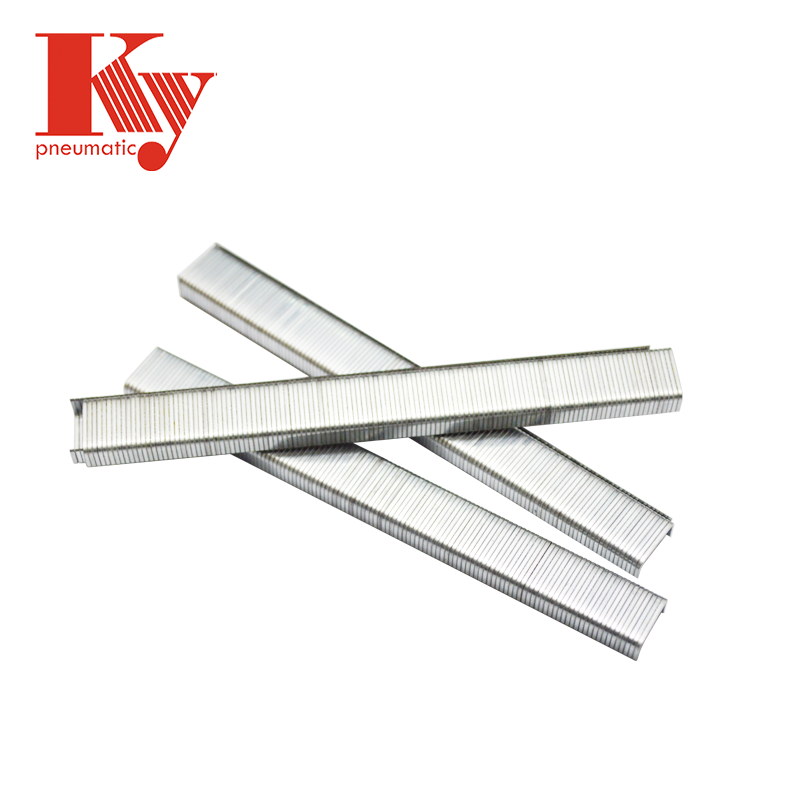 KY - Factory Supplies 21ga Staple 80 Series Galvanized Clavos Wood Staple 8008 80 staples 5