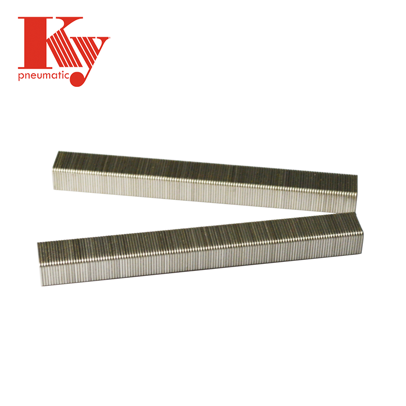 KY - Pneumatic Gun Staple Galvanized Sliver Picture Frame 80 Staple Grapas 8006 80 staples 1