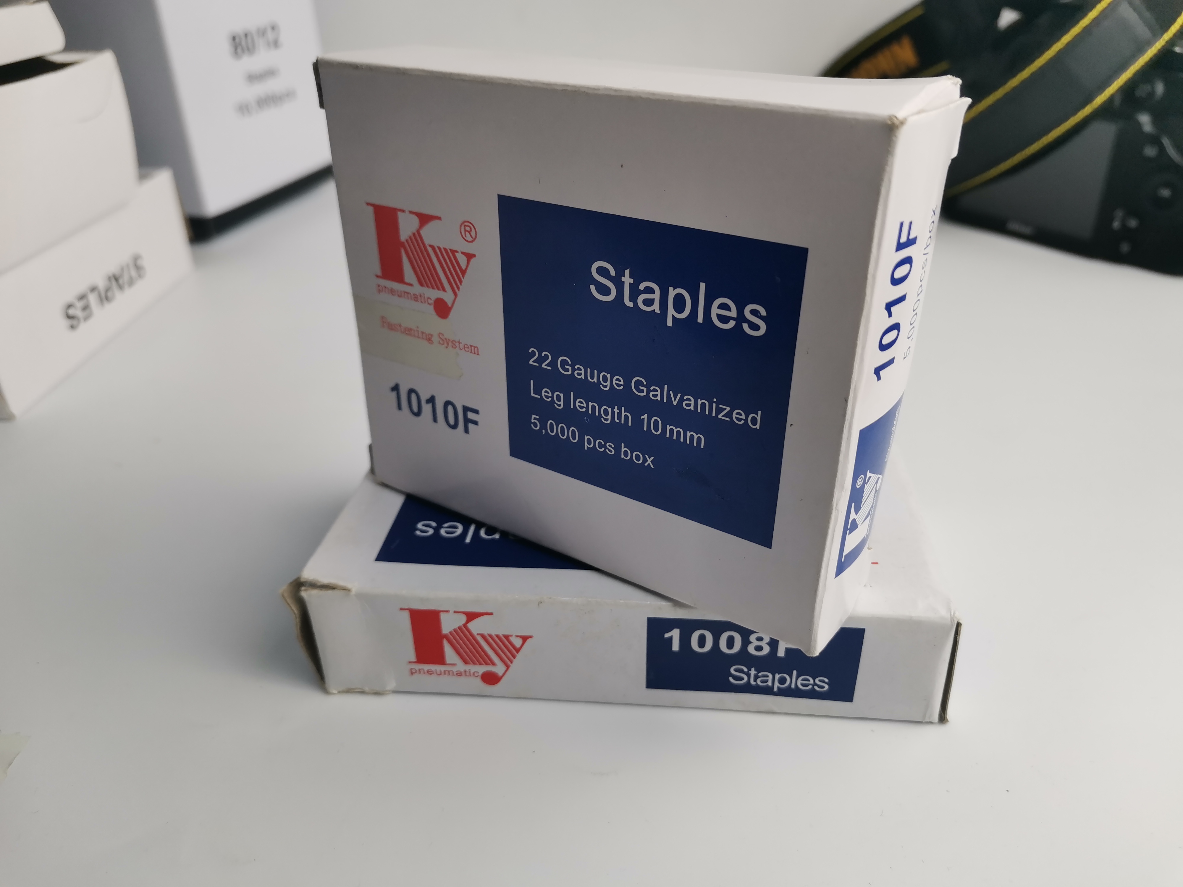 KY - 3/8 10 Mm Galvanized Iron Wire Staples Pin For 10f Series 1010f 10F staples 6