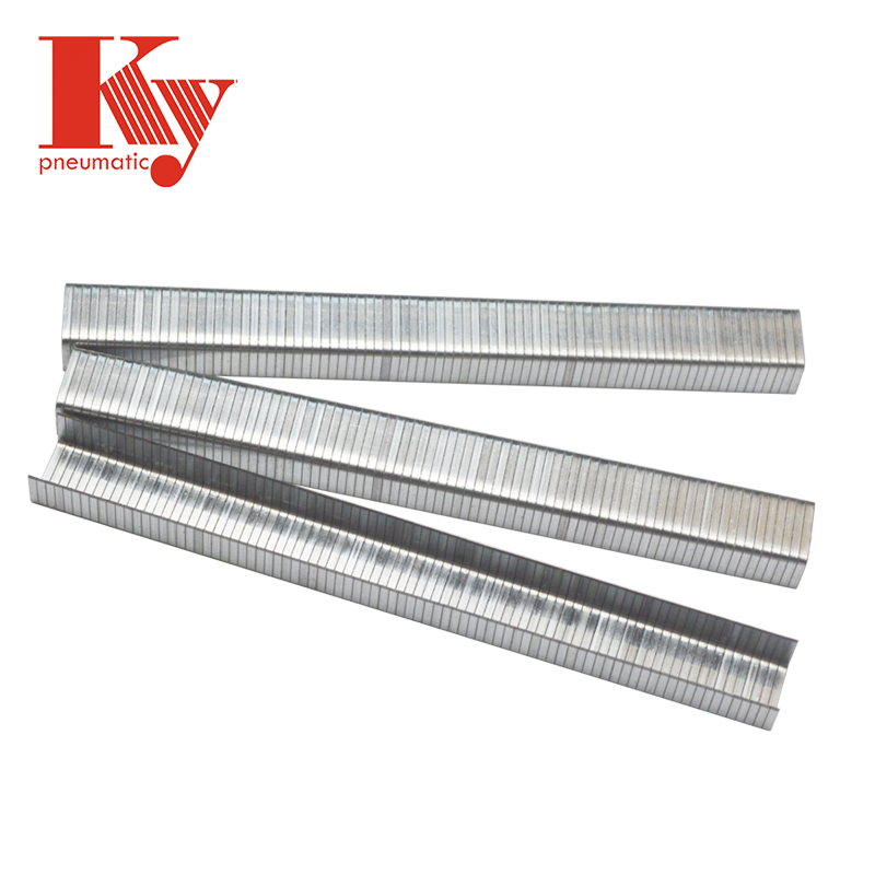 KY - Oem Zinc Plated Furniture Nail Upholstery Fasteners Sofa Staple Pins 1010j 10J staples 6