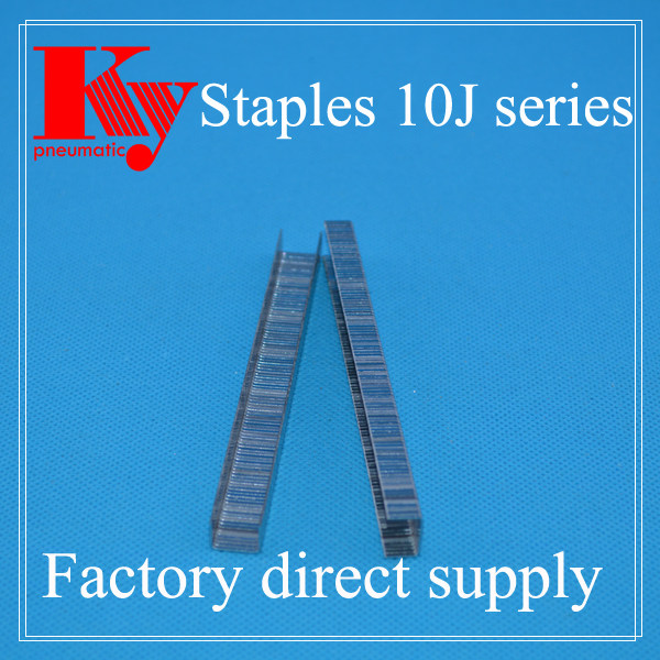 KY - 1013j Model Ky Staple Silver Surface Pneumatic Fastener U Type Nail 10J staples 4
