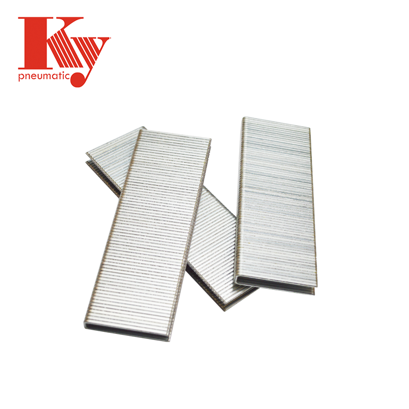 KY - Manufacturer Direct Supplier Industrial Pneumatic High Carbon Steel Staple 90(k) Series 9032 90 staples 4