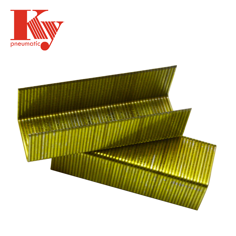KY - High Quality Heavy Wire U Shaped Furniture Staples P Series P2525 P staples 1