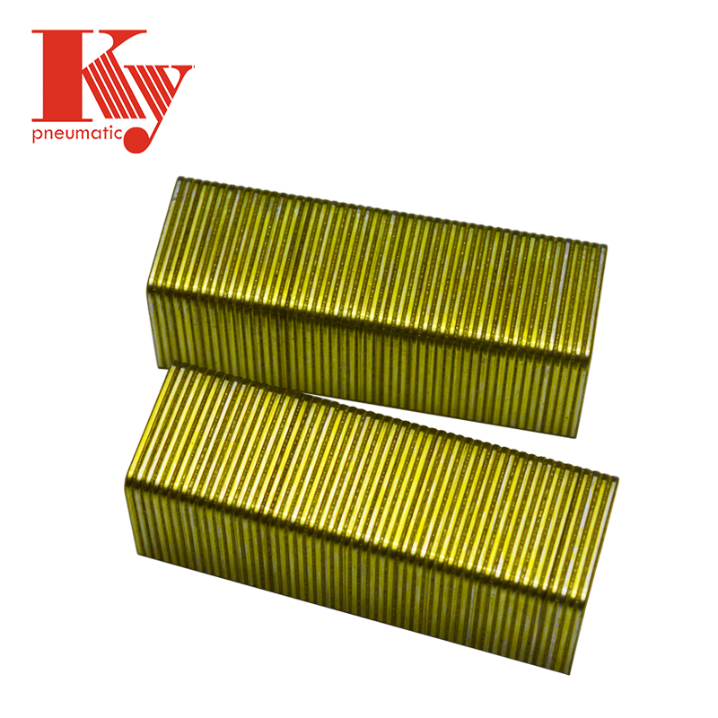 KY - High Quality Heavy Wire U Shaped Furniture Staples P Series P2525 P staples 2