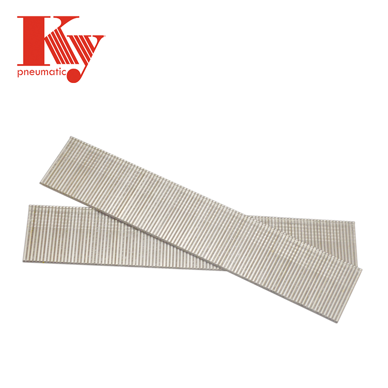 KY - 18 Gauge 1-9/16 Inch Industrial Galvanized Stainless High Carbon Steel Furniture Air Gun F Brad Nail F40 F nails 7