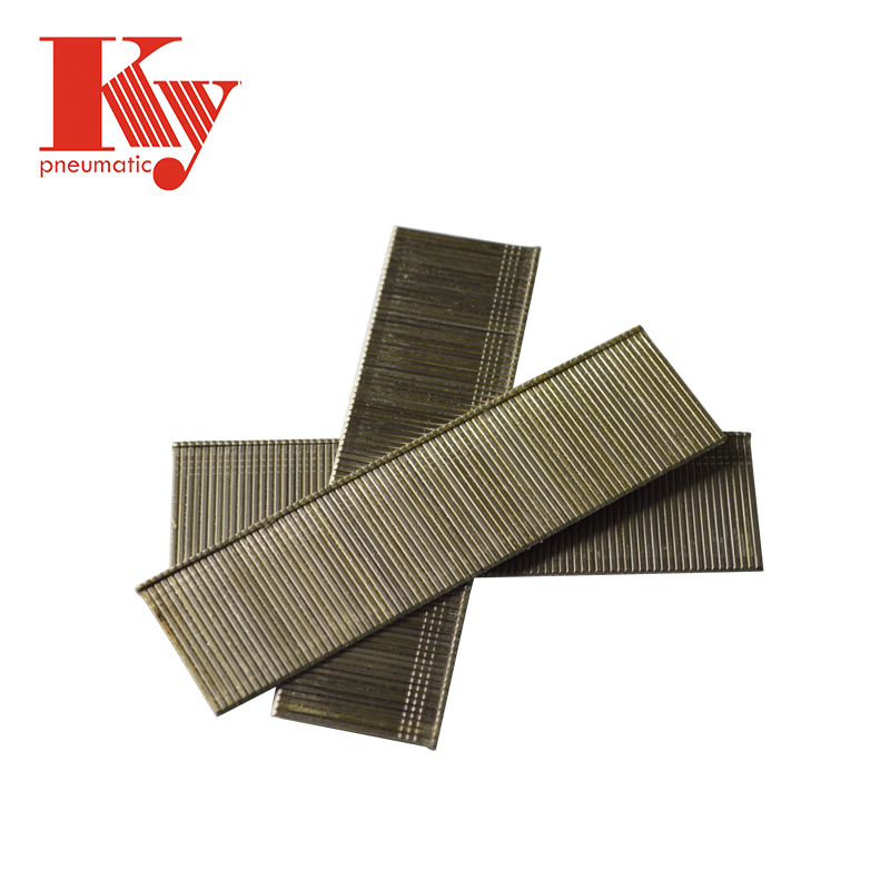KY - Factory Supplier Competitive Oem Galvanized Pneumatic Nail For Wood 32mm F Brads Nail F32 F nails 7