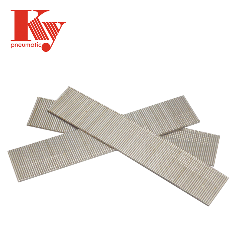 KY - Factory Supplier Competitive Oem Galvanized Pneumatic Nail For Wood 32mm F Brads Nail F32 F nails 6
