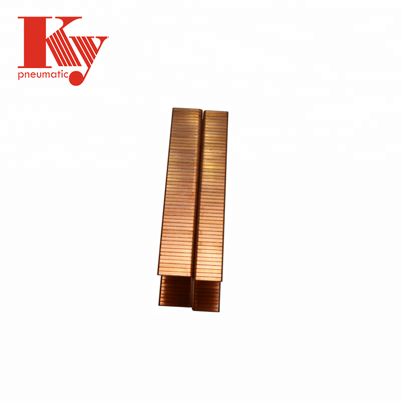 Grampos de cobre KY - 3518 para pistola de fechamento de caixas Adcs-19 4