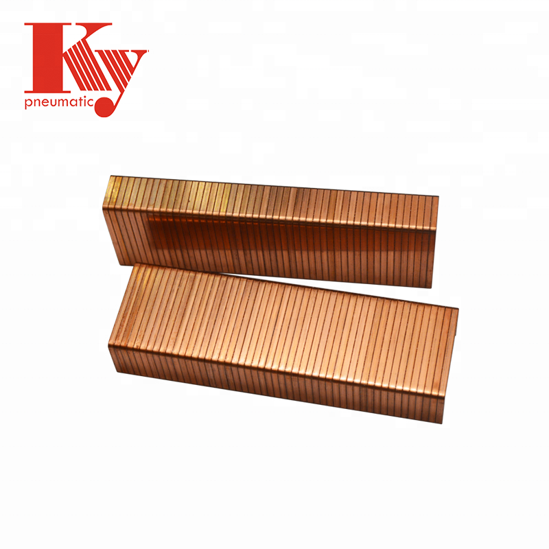 Grampos de cobre KY - 3518 para pistola de fechamento de caixas Adcs-19 1