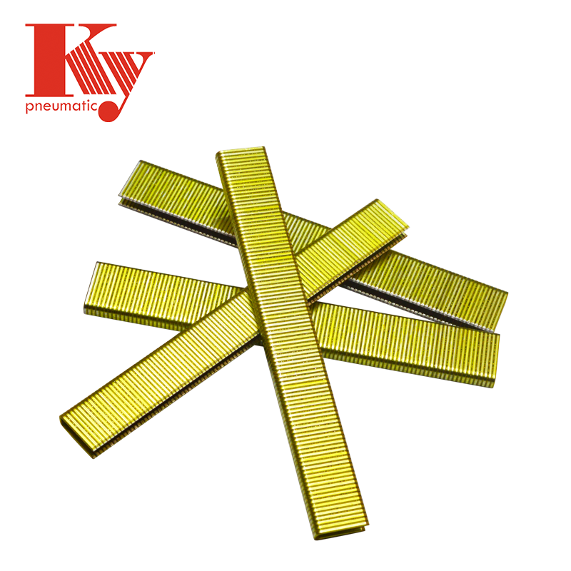 KY - High Quality Medium Wire Staple Golden Staple 90 Series 9010 410k Hot Selling 3