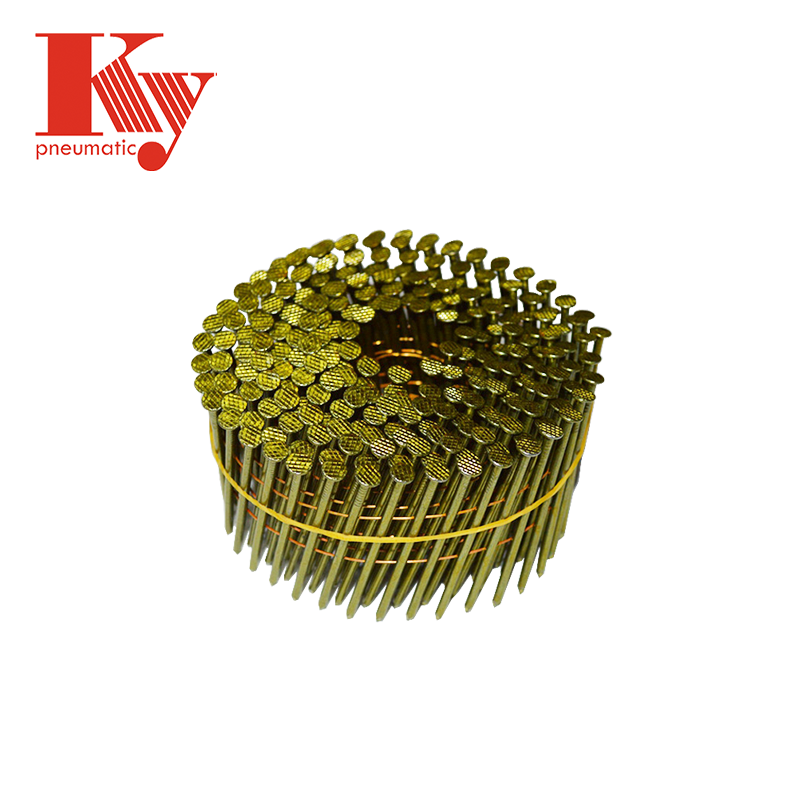 KY - High Quality Iron Material Common Nails Screw Coil Nail 2980 Hot Selling 4