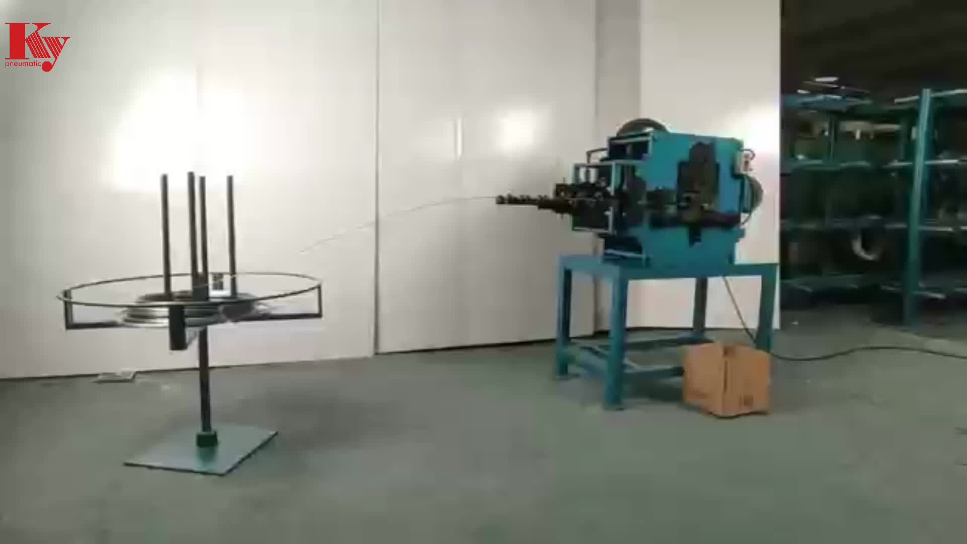 KY - Sliver Car Seat Nail Loose C Ring Staple Hog Ring Making Machine Hog ring making machine 2