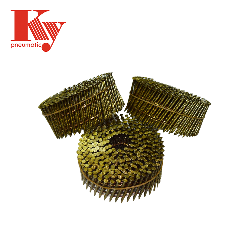 KY - High Quality Iron Material Common Nails Screw Coil Nail 2980 Hot Selling 7