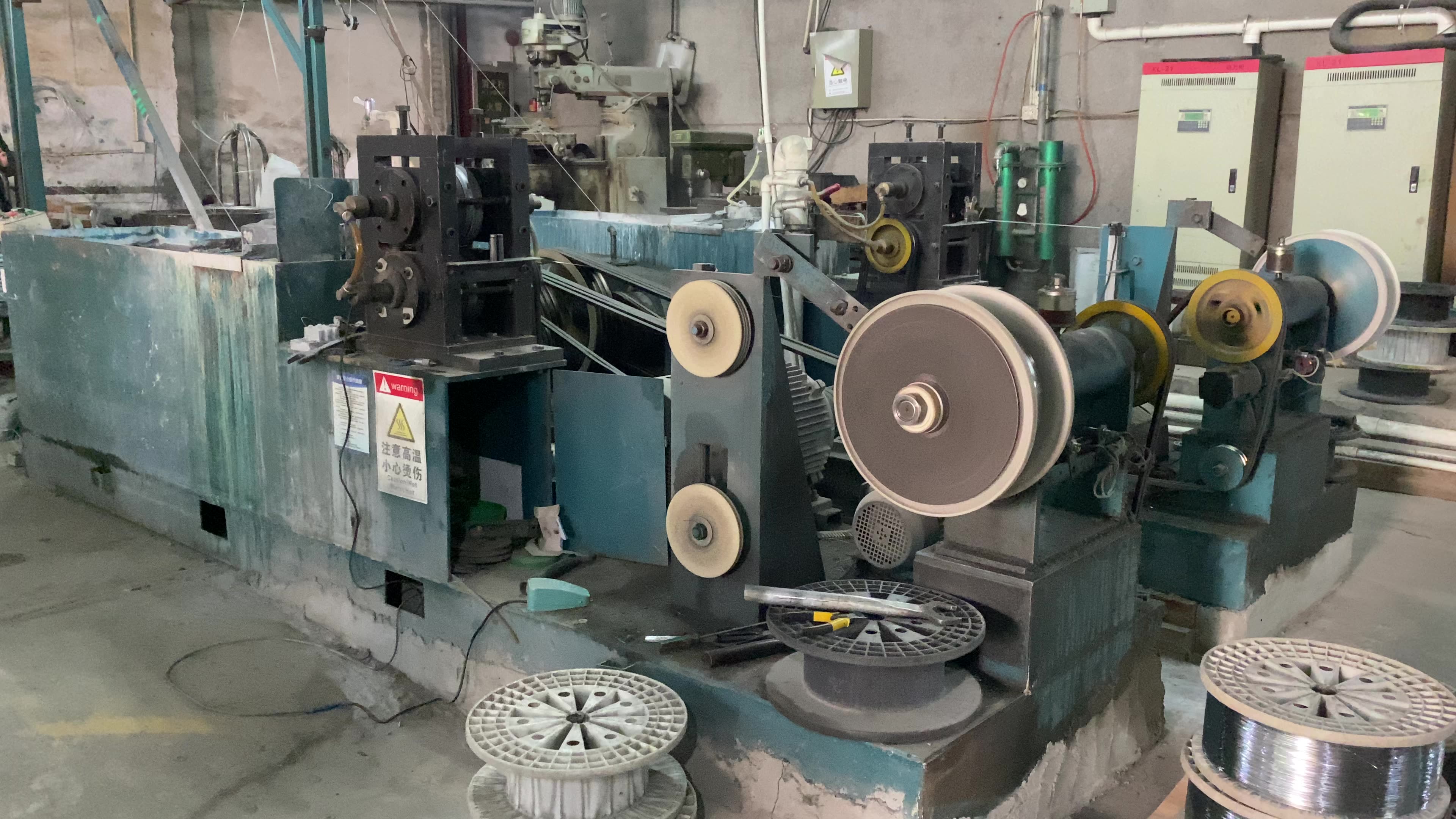 KY - Staple Brad Nail Wire Drawing Machine With Wire Flattening Wire drawing and flattening machine 2
