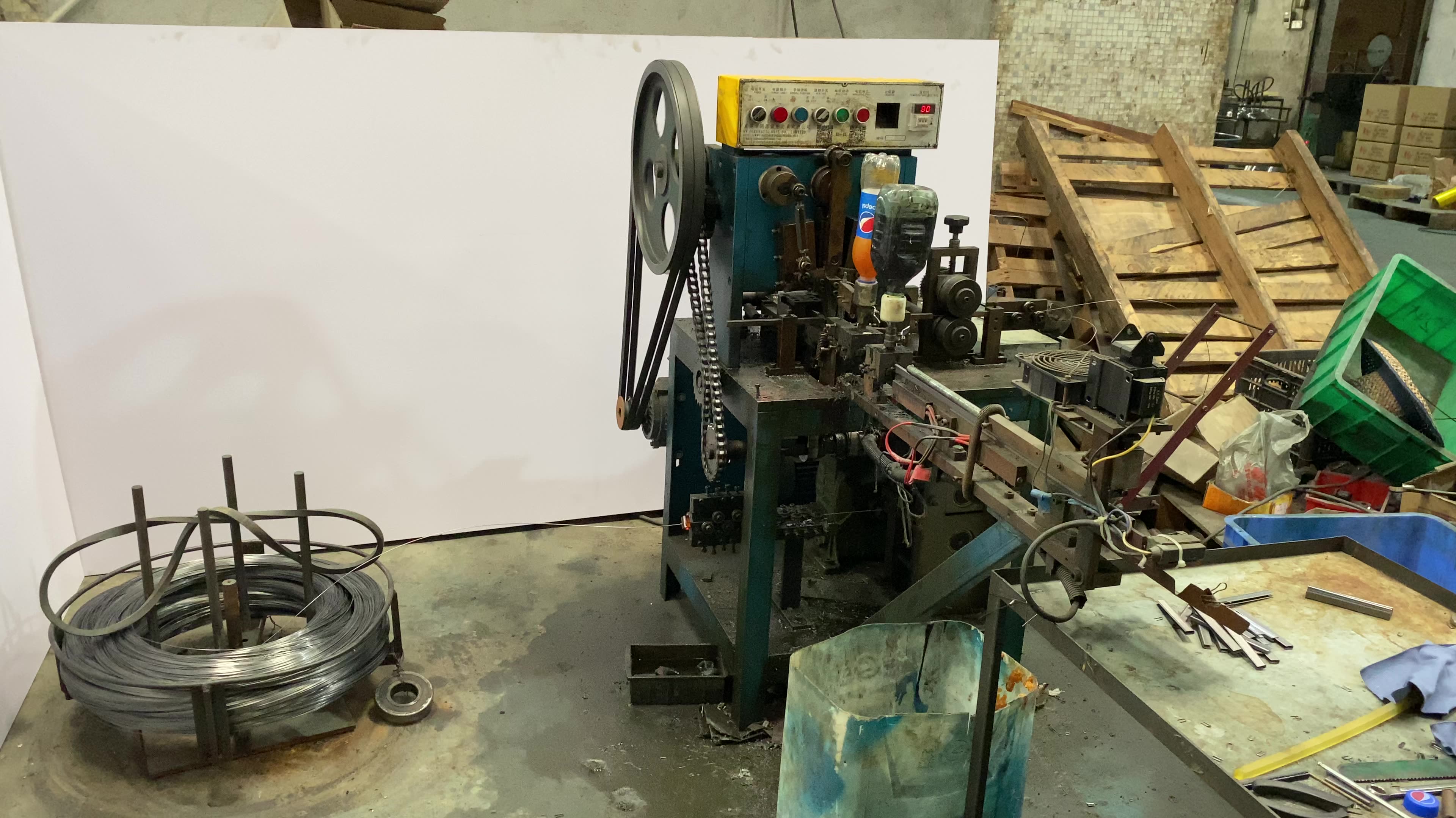 KY - High Carbon Staple Making Machine For 90(4k) Series Staple Pin 4K high-carbon steel making machine 2