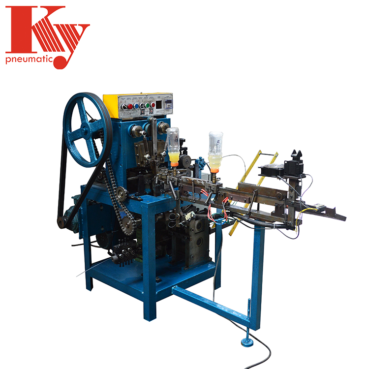 KY - High Carbon Staple Making Machine For 90(4k) Series Staple Pin 4K high-carbon steel making machine 5