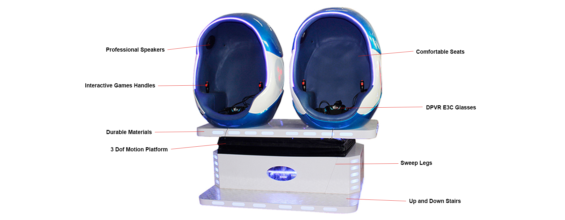 Best 9D VR egg cinema   9D vr game simulator factory price |Skyfun 6