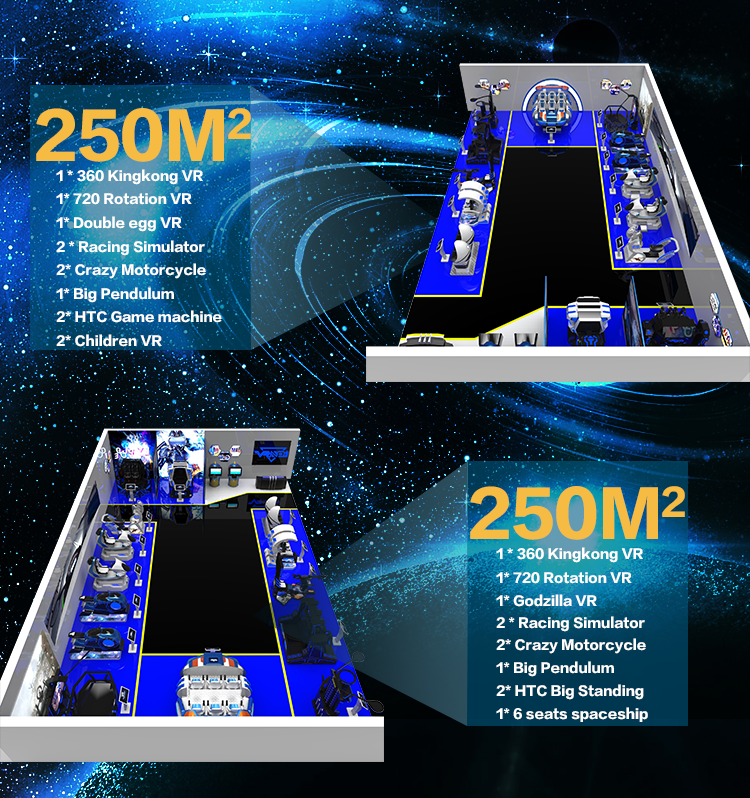 SKYFUN - Fun and fun children's VR amusement park, children's indoor playground VR equipment ONE-STOP VR Theme Park 8