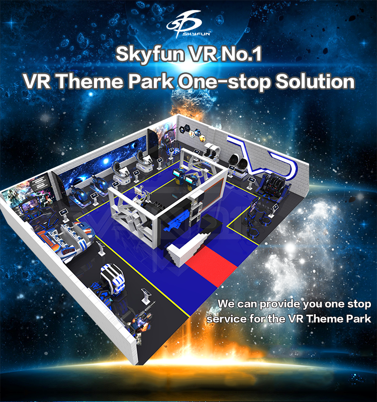 SKYFUN - Fun and fun children's VR amusement park, children's indoor playground VR equipment ONE-STOP VR Theme Park 7