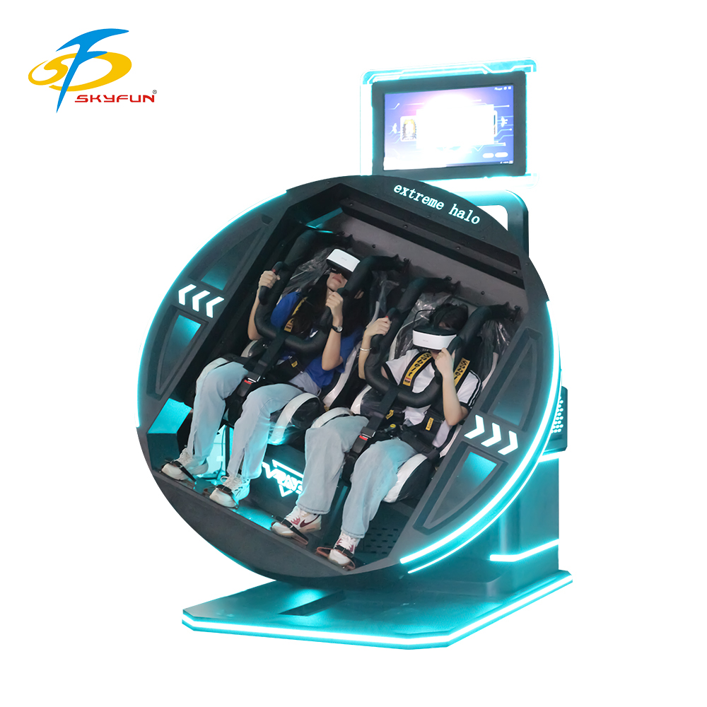 Best 360 VR simulator VR 360° Rotating Chair (2 Seats) 13