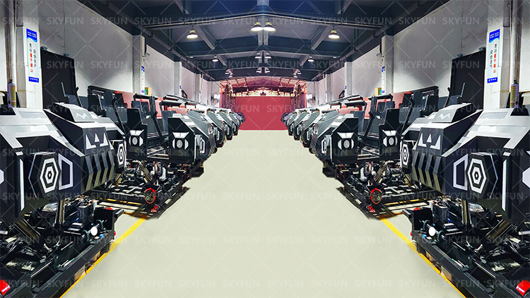 Customized Quality Best Rotating platform Orbit Flying cinema  manufacturers From China | SKYFUN 17