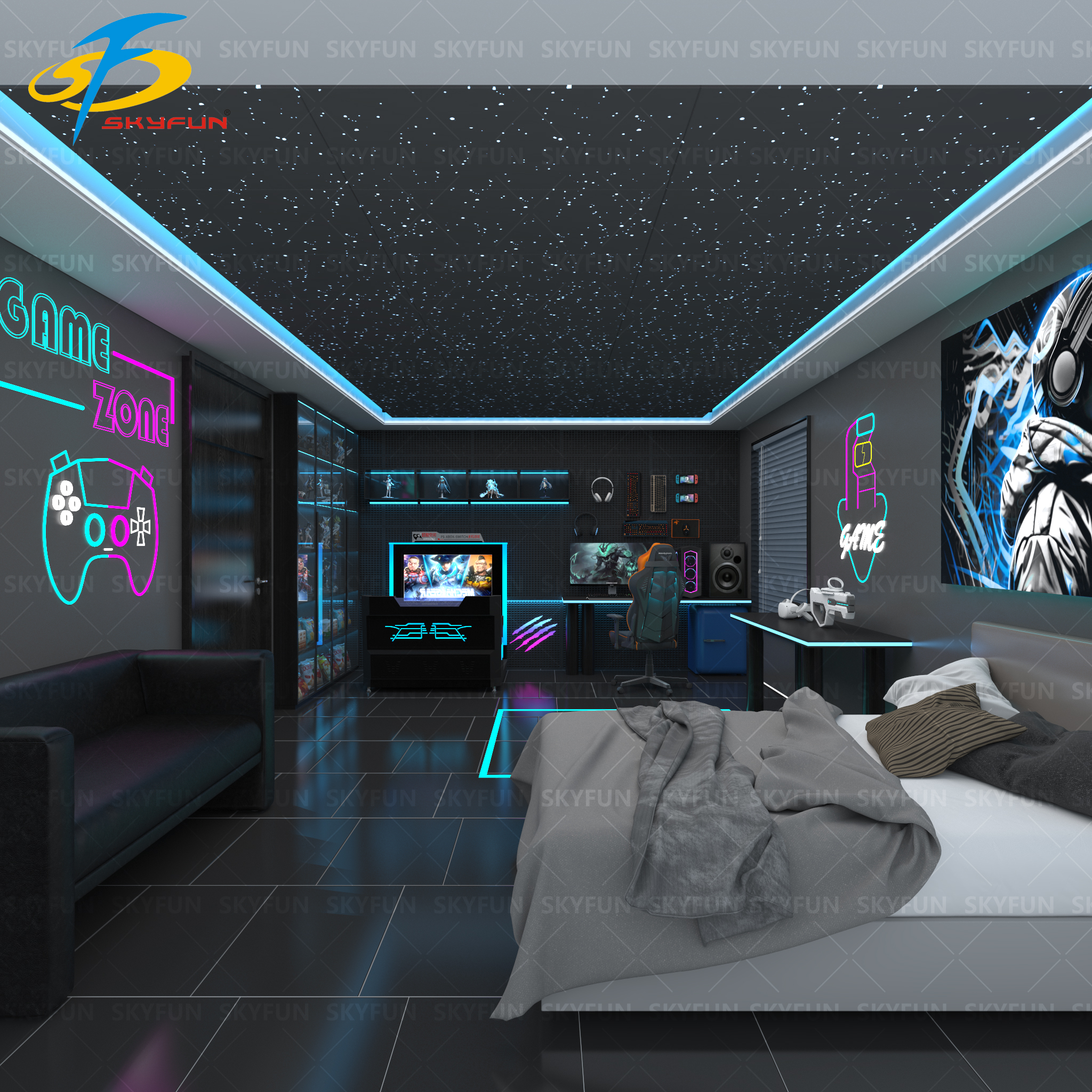 High quality E-Sports Arcdae console game machine for sale |SKYFUN 31