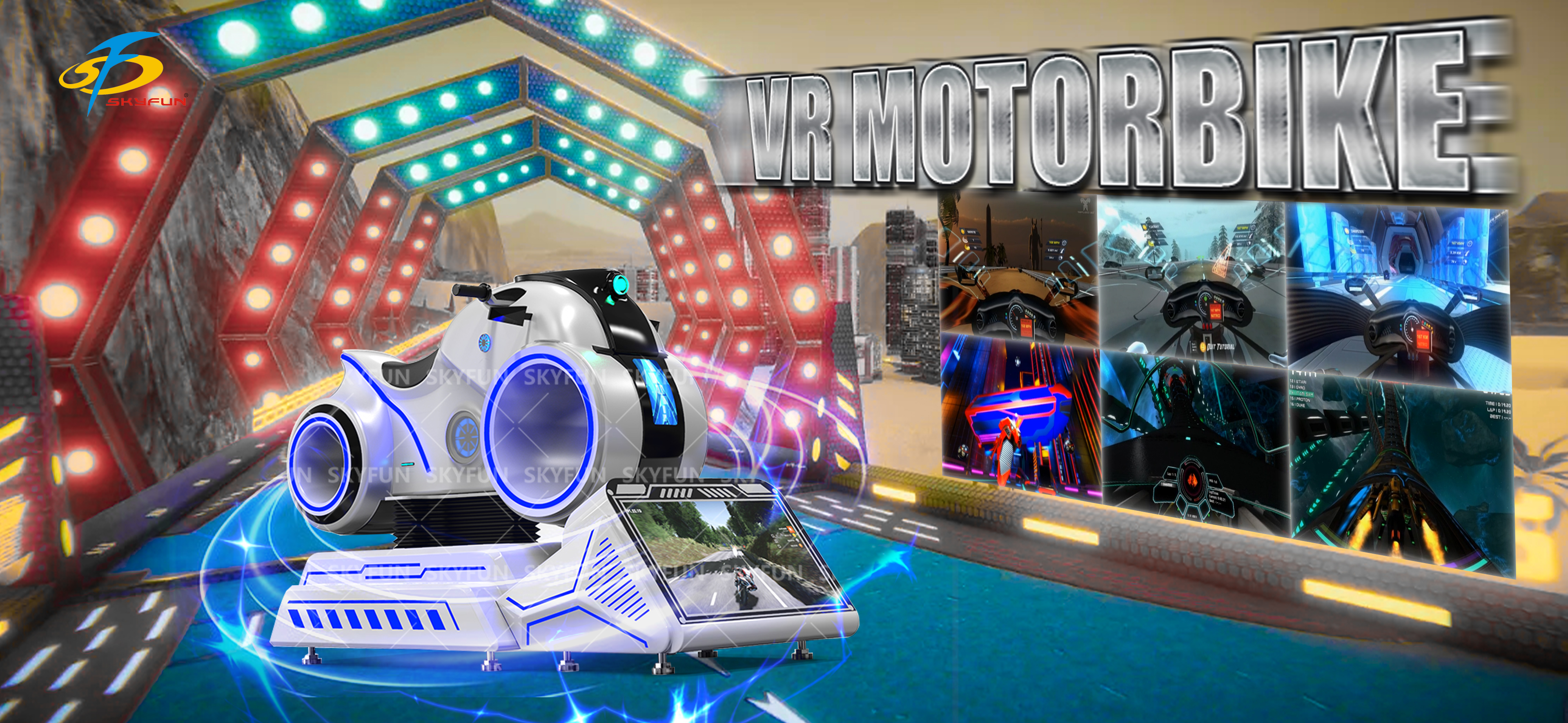 Motorbike Arcade Machine VR Motorbike - SKYFUN 2