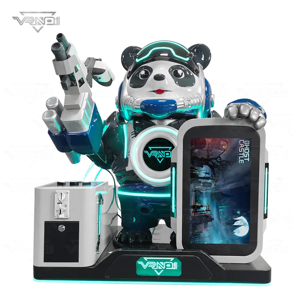 VR Kids Virtual Reality Arcade Game Machine for Fun – VR Panda Soldier 1