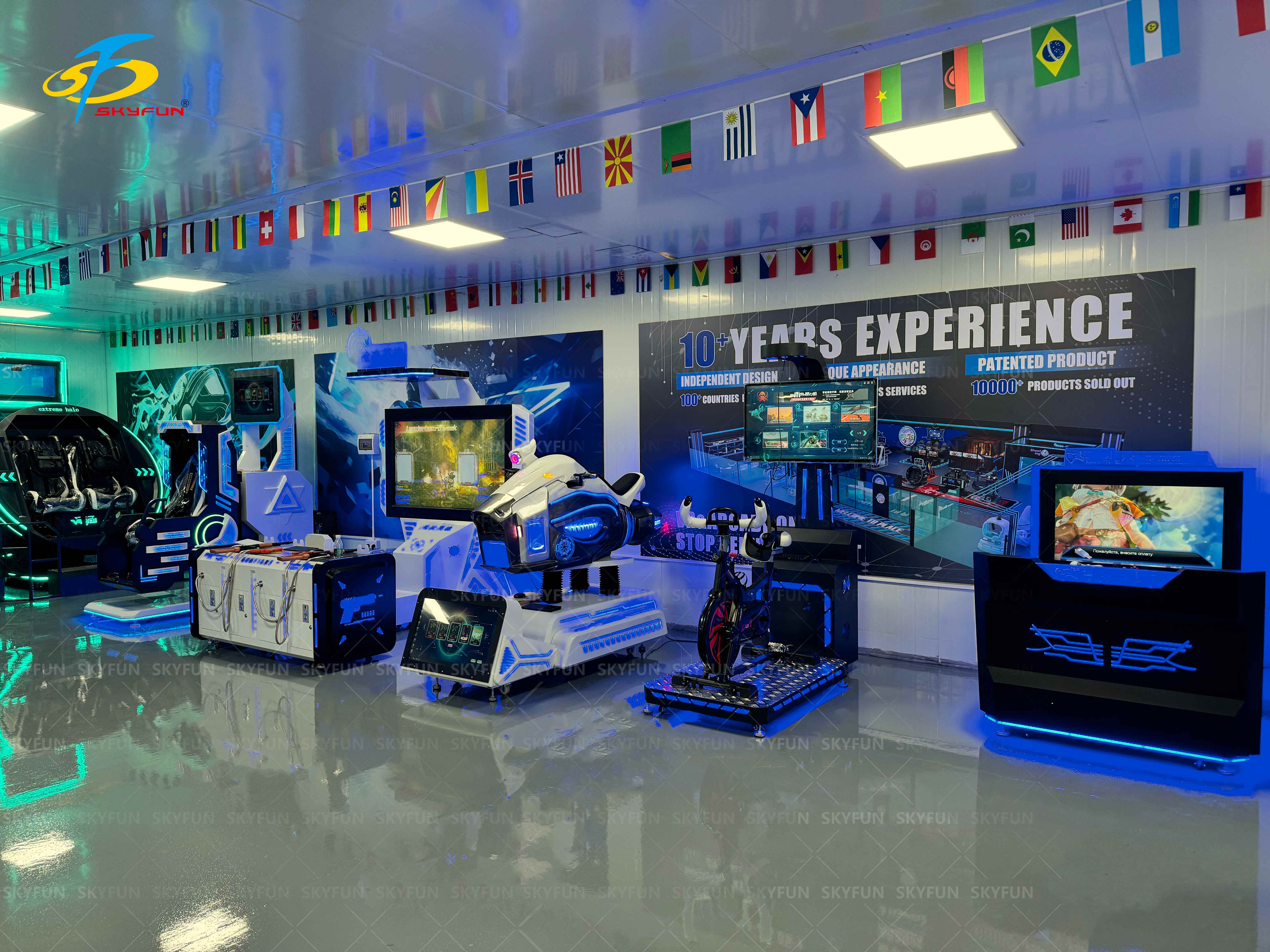 9D virtual reality amusement park VR Theme park -professional VR theme park solution provider——SKYFUN 22