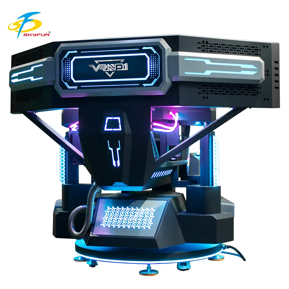 360° 3-Screen Racing Arcade Machine with Ultra-Narrow Frame & Motion 4