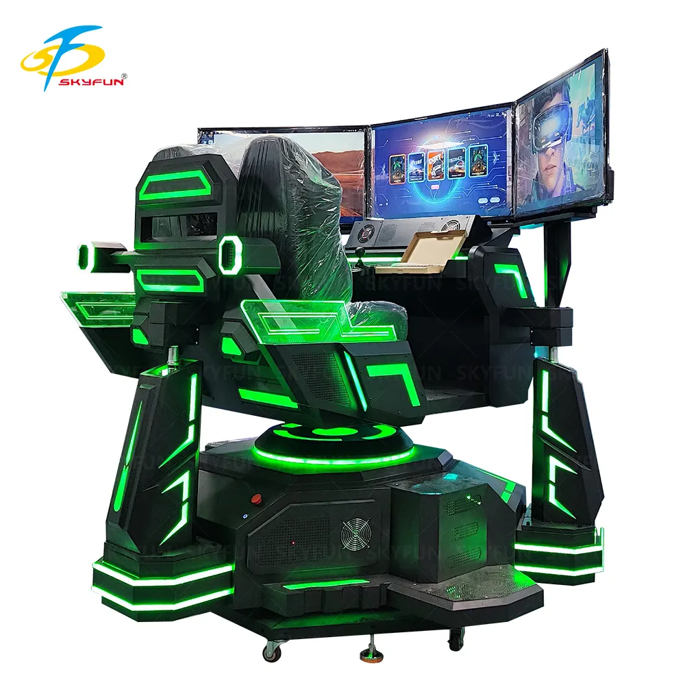 Immersive 3-Screen Arcade Driving Machine 2