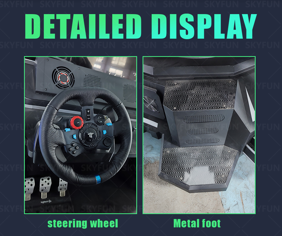 Best 3 screens racing car Racing Game Machine FUN Racing Car Company - SKYFUN 13