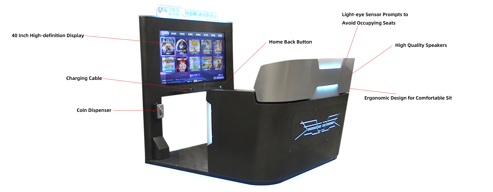 Best Quality E-Sports Console  Game Machine Factory 3