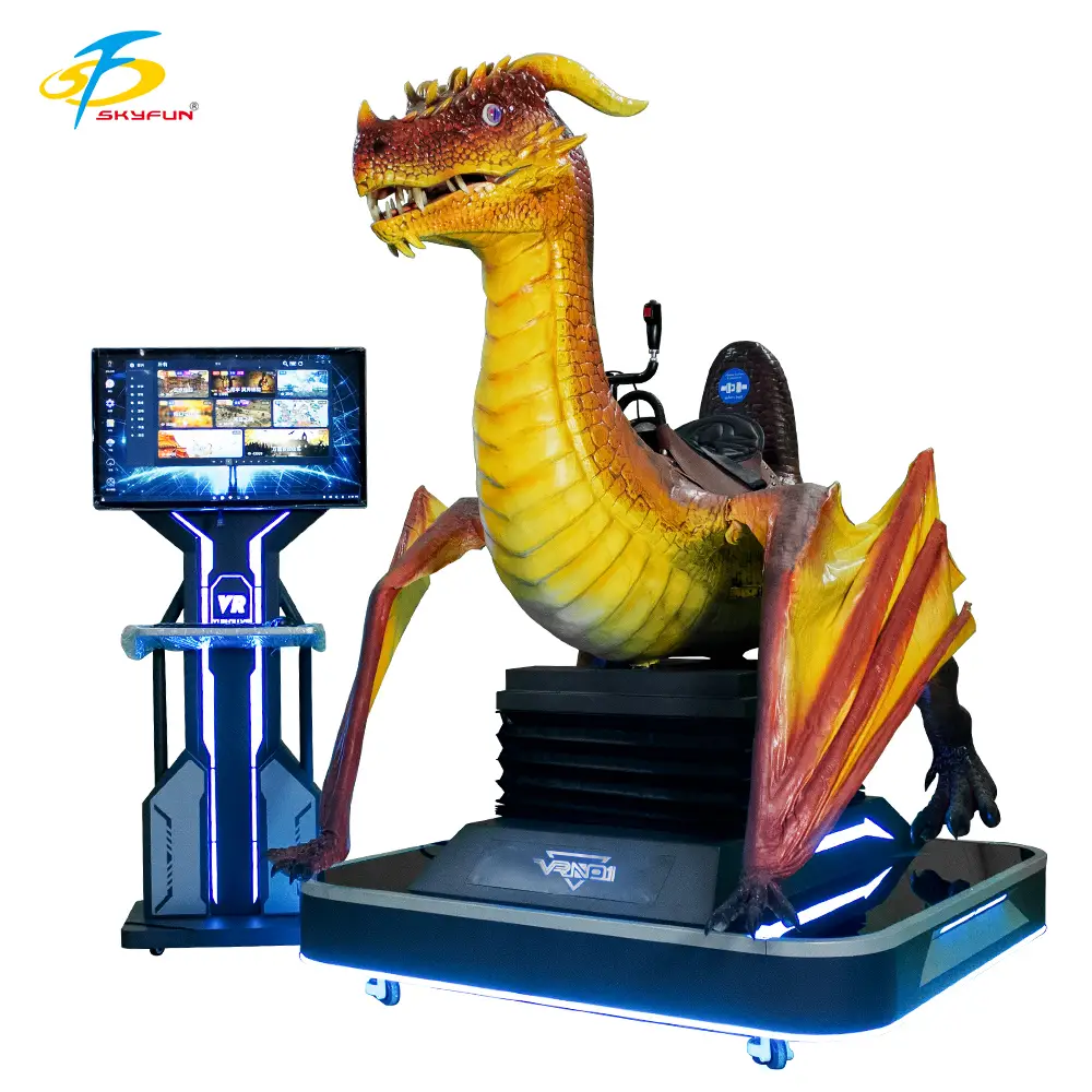 9D VR Simulator Dinosaur Theme Game Machine | SKYFUN 1