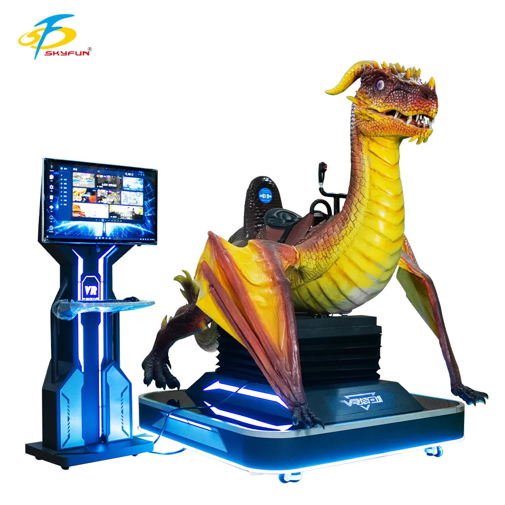 9DVR Dinosaur Simulator – Unique VR Experience with Immersive Dino Calls 2